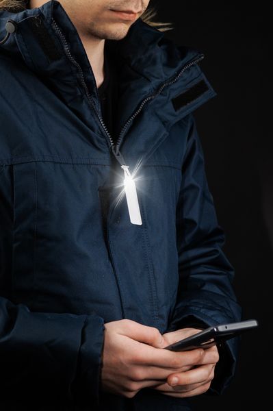 Hovedbilde Refleks Zip puller 17,6mm x 10cm 2stk